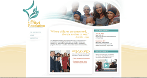 The Maribel Foundation website